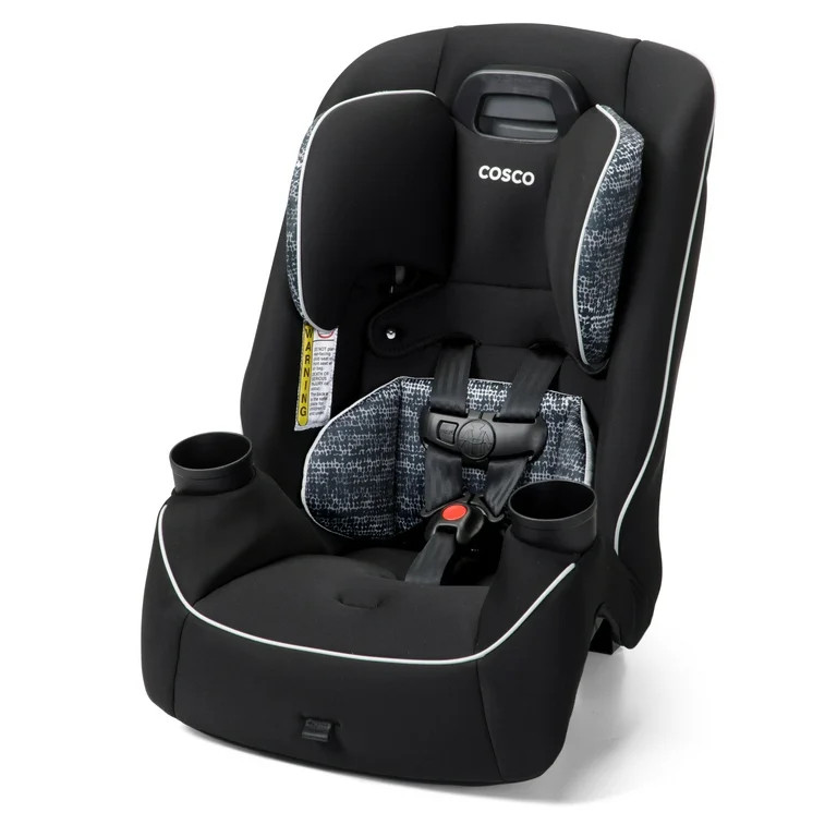 Cosco Kids Easy Elite Slim All-in-One Convertible Car Seat, Black India Ink, Infant & Toddler, Un... | Walmart (US)