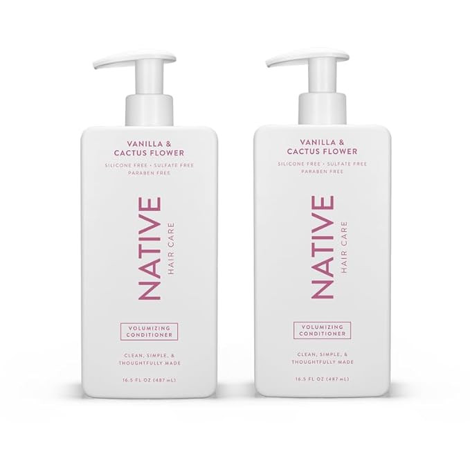 Native Vanilla & Cactus Flower Volumizing Conditioner contains Naturally Derived Ingredients| All... | Amazon (US)