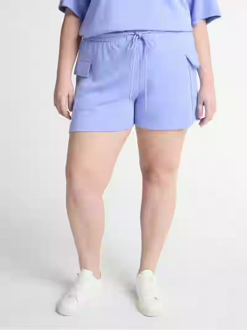 Scoop Women's and Women's Plus Ultimate ScubaKnit Cargo Shorts, Sizes XS-4X | Walmart (US)