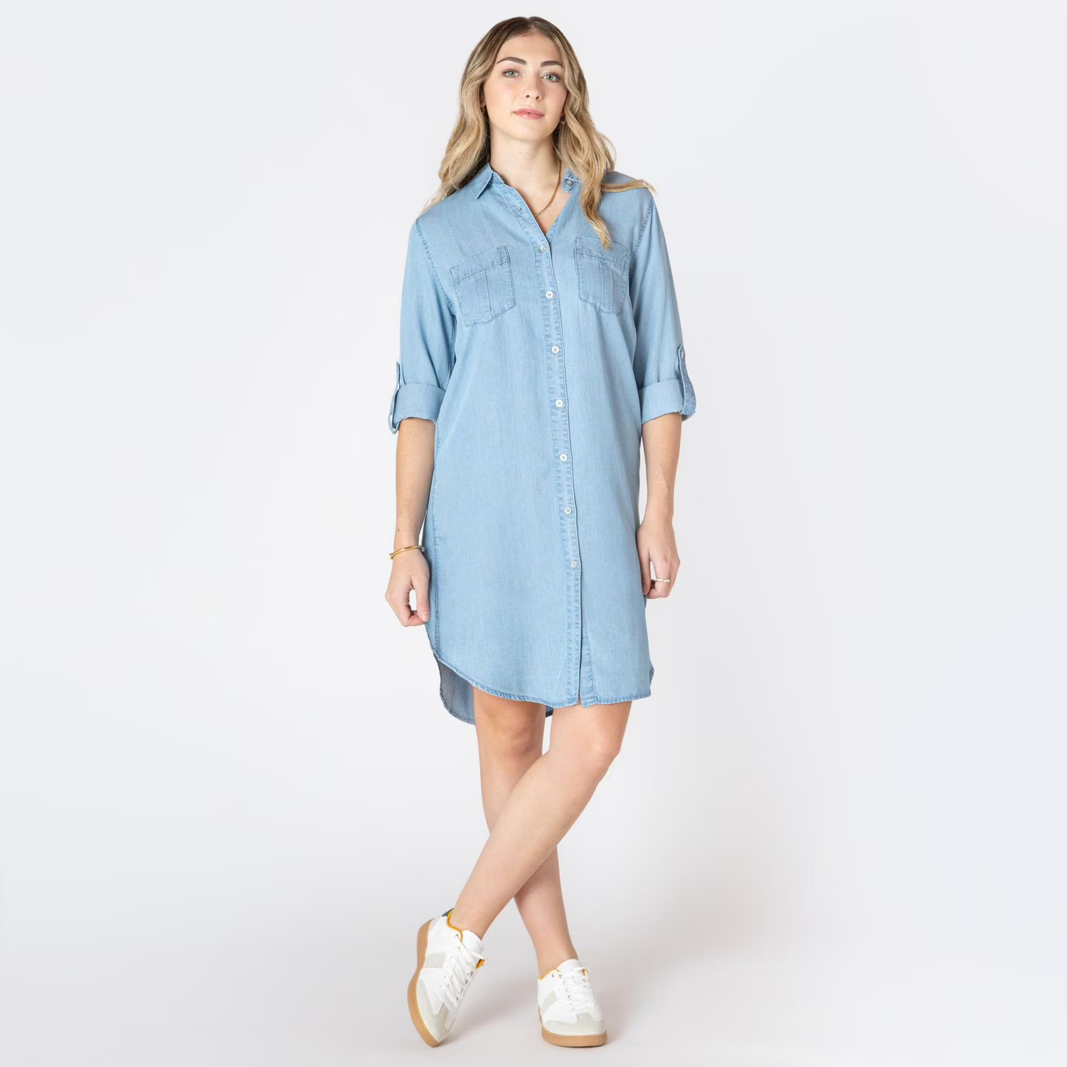 Devoted casual collared midi dress, Collared midi dress | Walmart (CA)