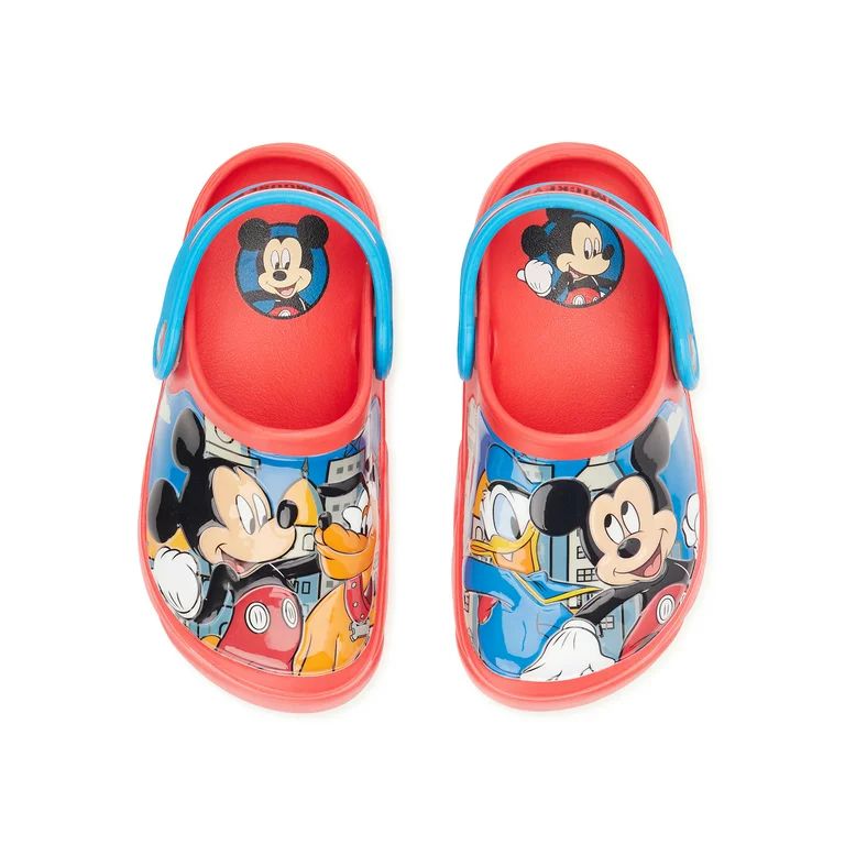 Mickey Mouse Toddler Boys License Clogs, Sizes 5/6-11/12 | Walmart (US)