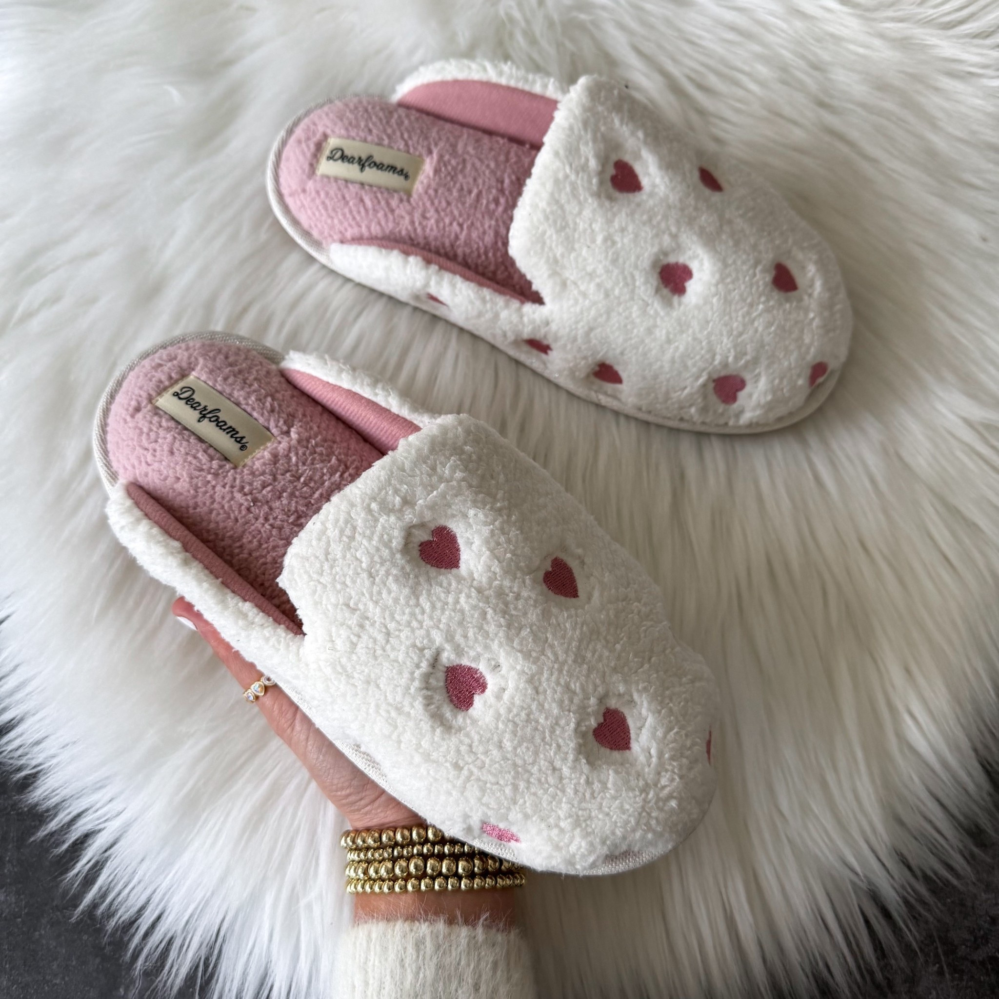 Teddy Tab Scuff Slipper