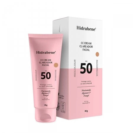 Clareador Facial cc Cream FPS50 40g - Hidrabene | Americanas (BR)