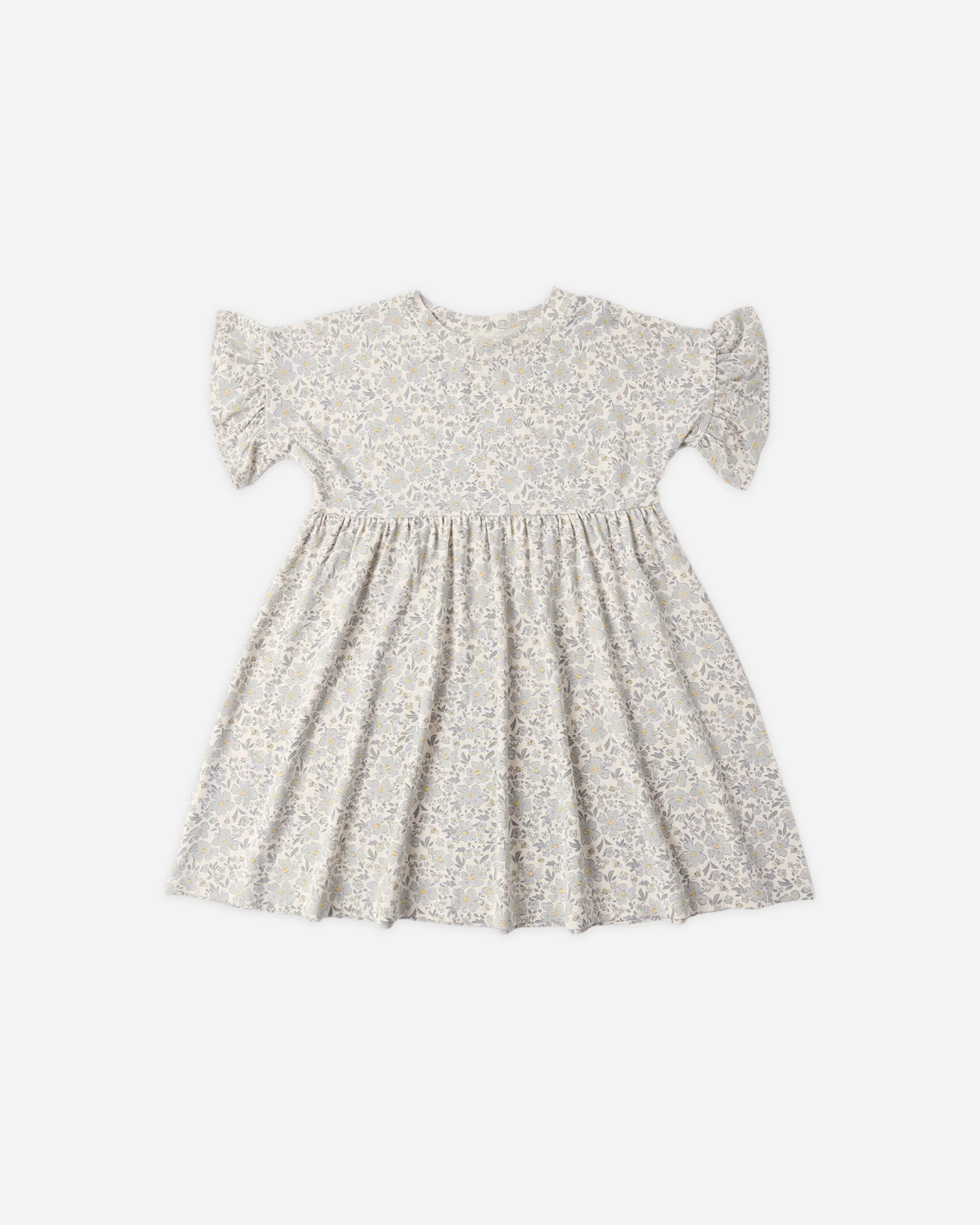 Babydoll Dress Blue Meadow | Rylee + Cru