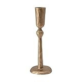 Creative Co-Op Hand-Forged Metal Taper, Antique Brass Finish Candle Holder | Amazon (US)