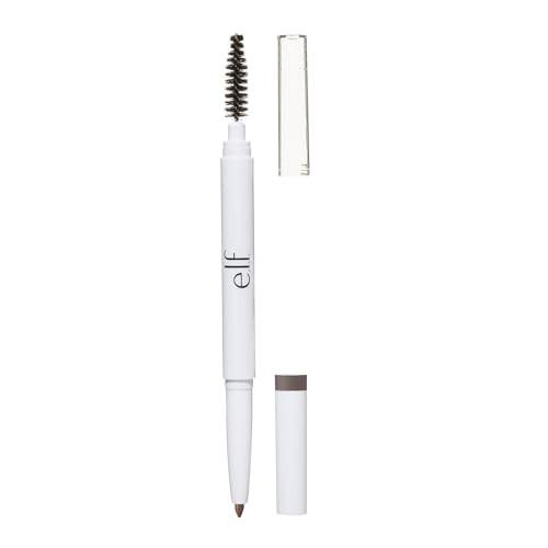 e.l.f. Instant Lift Brow Pencil, Dual-Sided, Precise, Fine Tip, Shapes, Defines, Fills Brows, Contours, Combs, Tames, Neutral Brown, 0.006 Oz | Amazon (US)