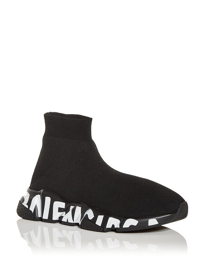 Balenciaga Women's Speed Graffiti Knit High Top Sock Sneakers Back to Results -  Shoes - Blooming... | Bloomingdale's (US)