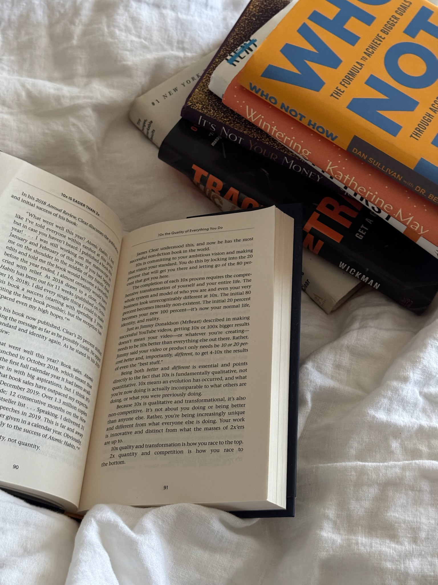 My goal in 2025 is to read more books! These are a few from my arsenal that I am finally getting to! Great for those wanting to grow their business or if you’re looking for motivation and happiness!

#LTKHome #LTKGiftGuide #LTKFindsUnder50