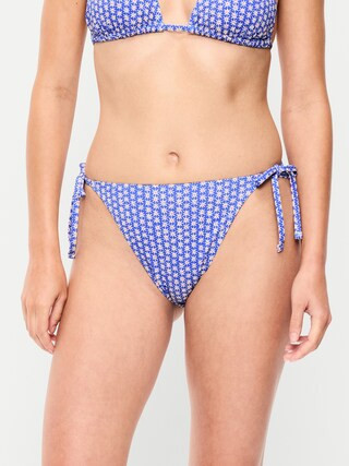 Pique String Bikini Swim Bottoms | Old Navy (US)