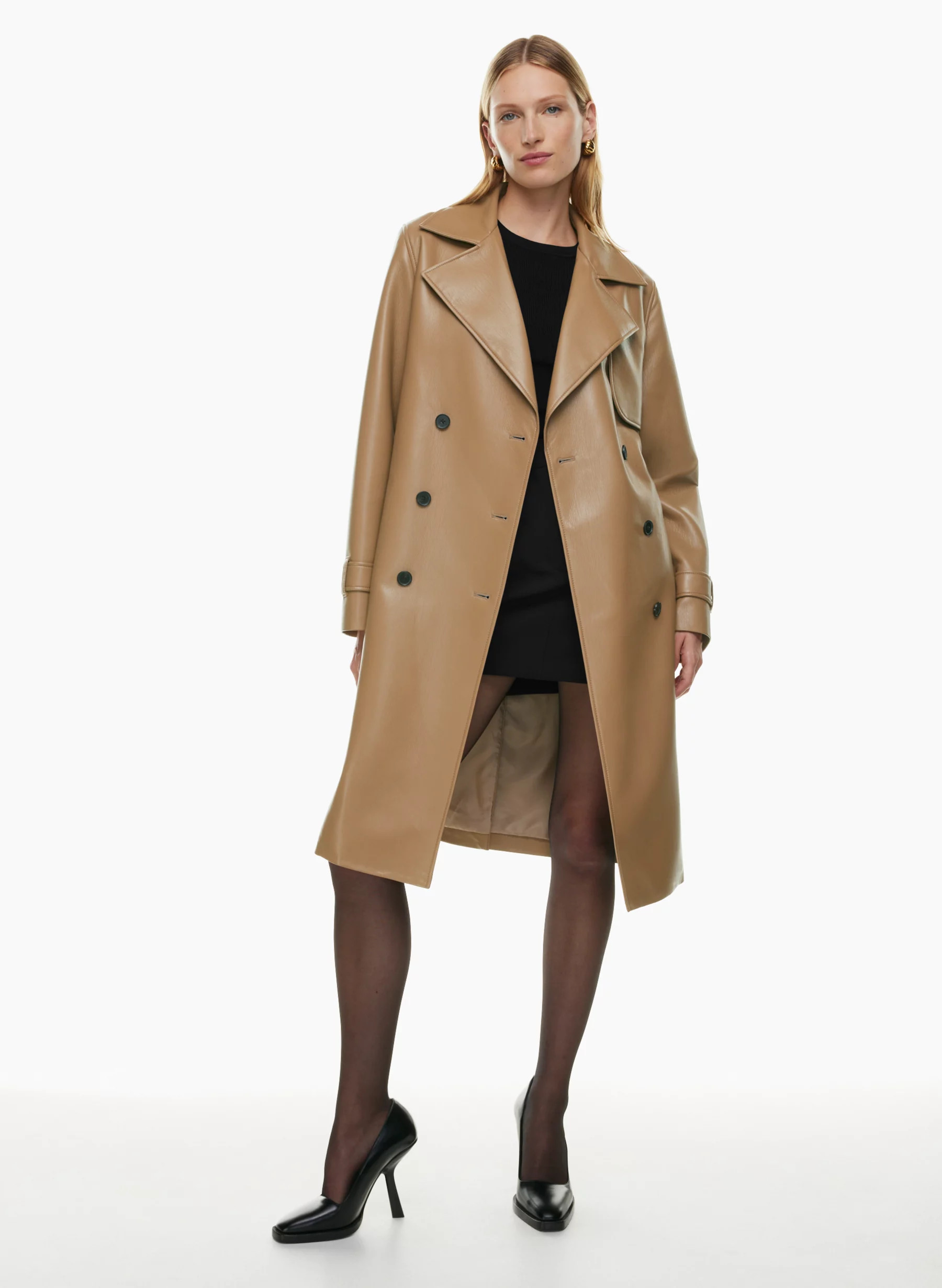 NEW TABLOID TRENCH COAT | Aritzia