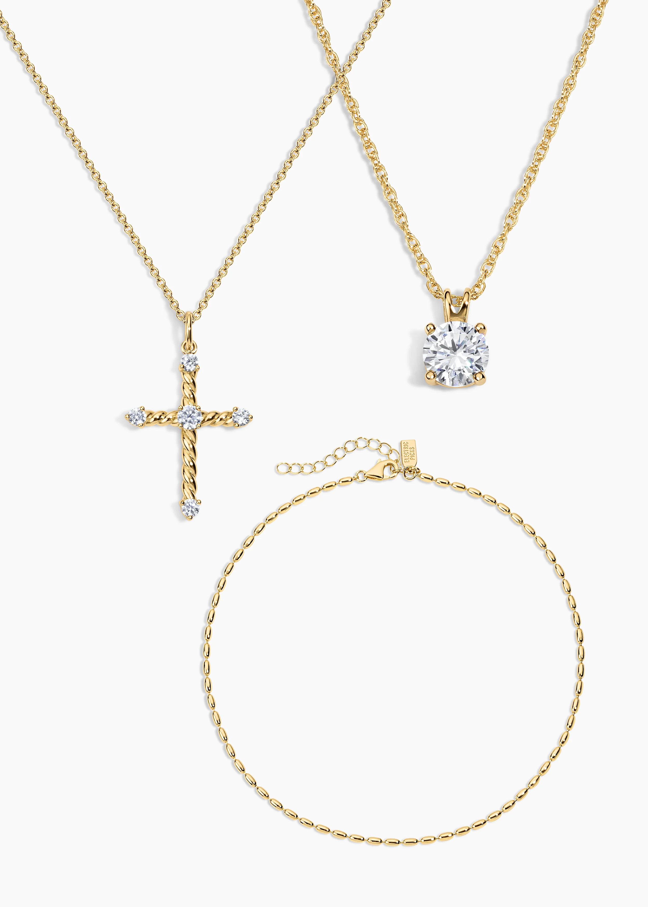 Whisper Necklace Set of 3 | Electric Picks Jewelry