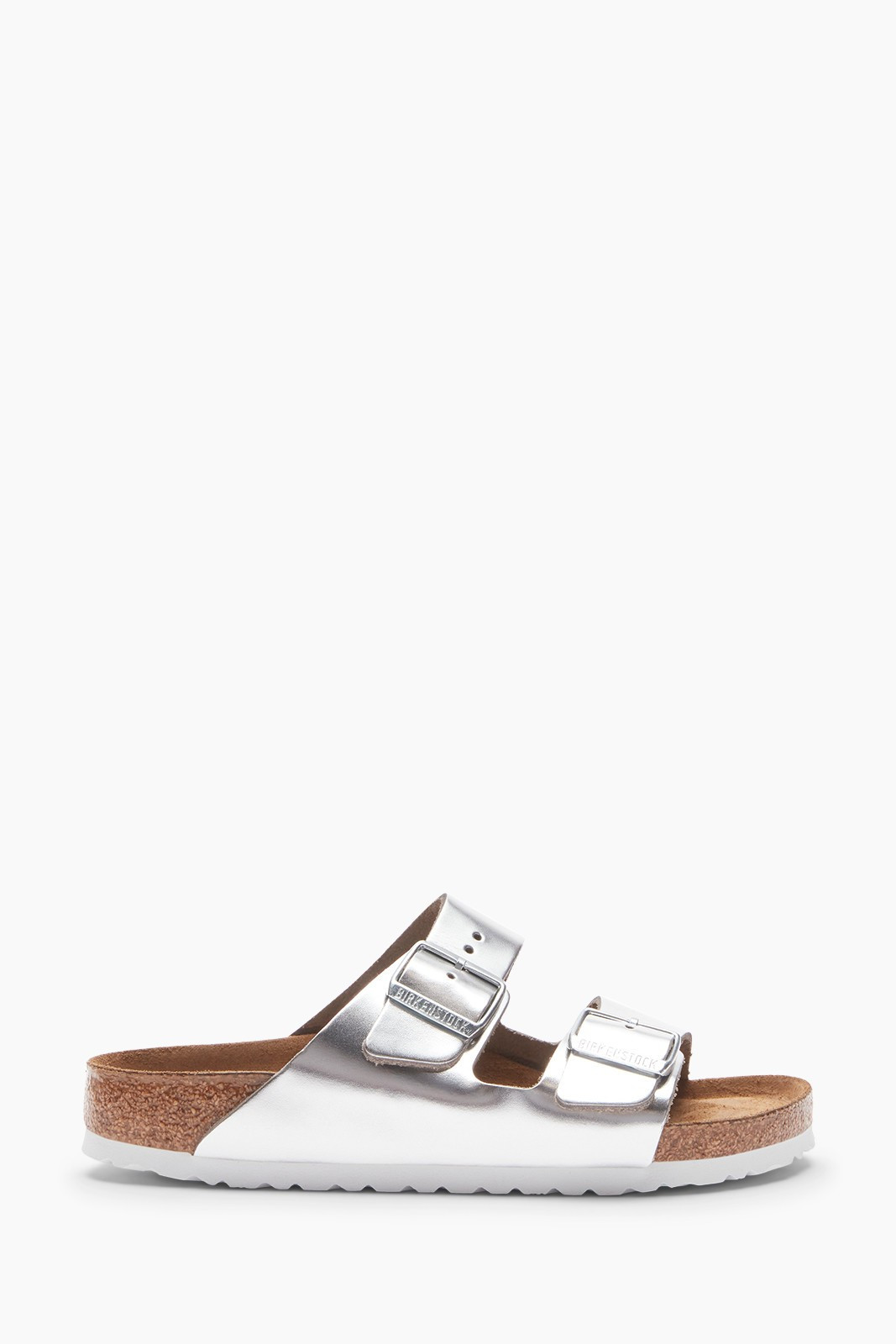 BIRKENSTOCK Silver Arizona Sandal | EVEREVE | Evereve