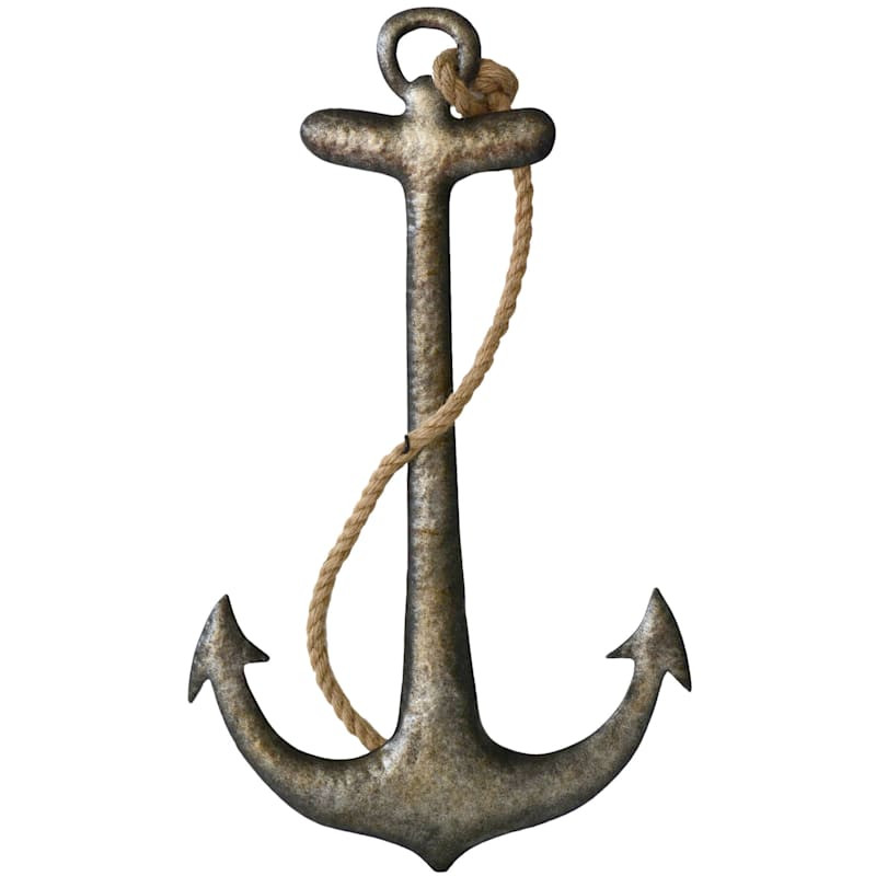 Metal Anchor Wall Decor, 14x24 | At Home
