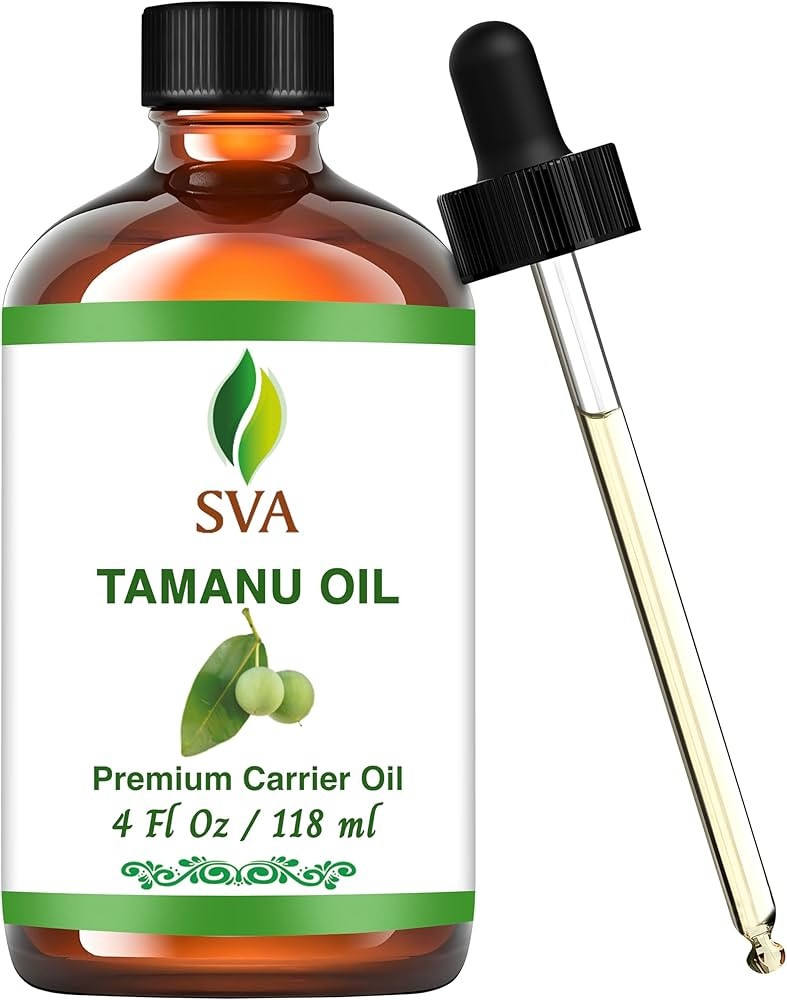 Amazon.com: SVA Tamanu Oil - 4 Fl Oz – 100% Natural Cold Pressed Tamanu Oil - for Face, Skin Ca... | Amazon (US)