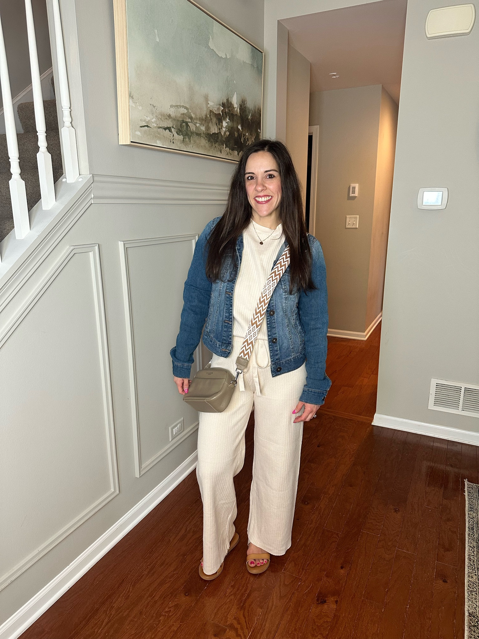 Wearing a small. Great material

2 piece outfit, 2 piece set, travel outfit, loungewear, casual outfit, style over 30, brunch outfit, airplane outfit, Crossbody bag



#LTKfindsunder50 #LTKstyletip