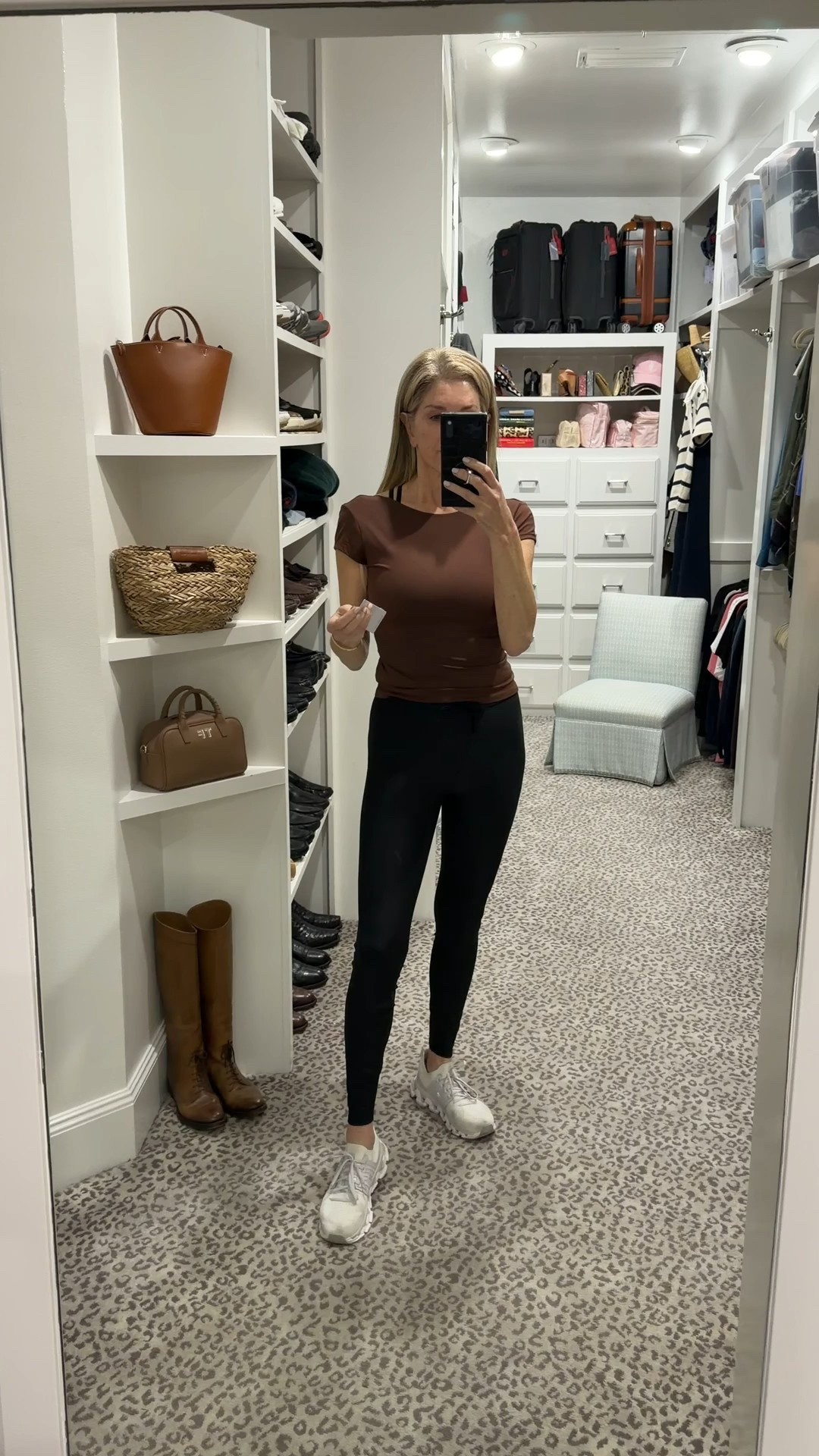 Got some new ALO workout clothes in. 
Size S leggings. Size M top


#LTKfitnessgoals #LTKOver40