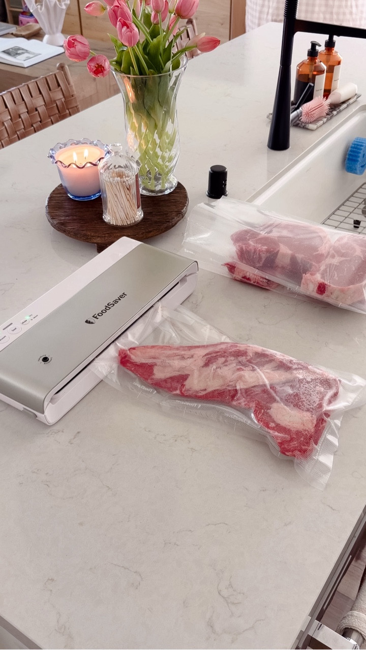 Weekly freezer stocking as a mom of 2. Loving this vacuum sealer. it keeps food fresh, thaws evenly, and saves so much space. 😮‍💨🙌🏼

#amazonhome #homeorganization #foodprep #mealprep #momhack

#LTKdayinmylife #LTKmomlife #LTKHome