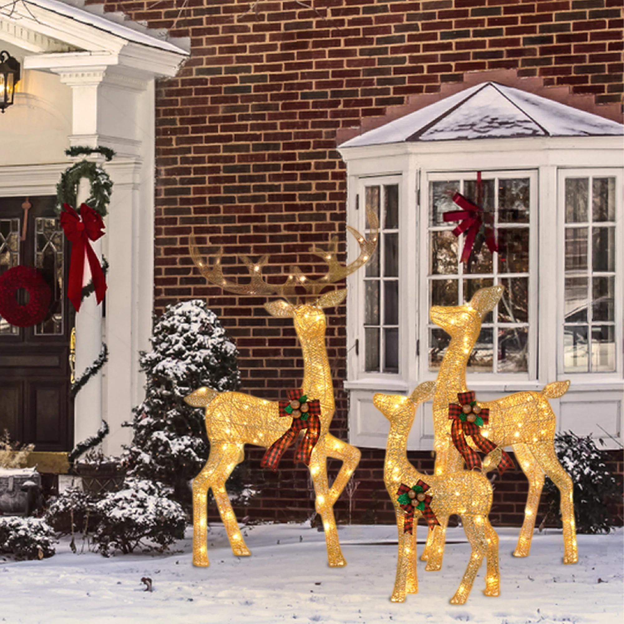 The Holiday Aisle® Metal Christmas Decoration & Reviews | Wayfair | Wayfair North America