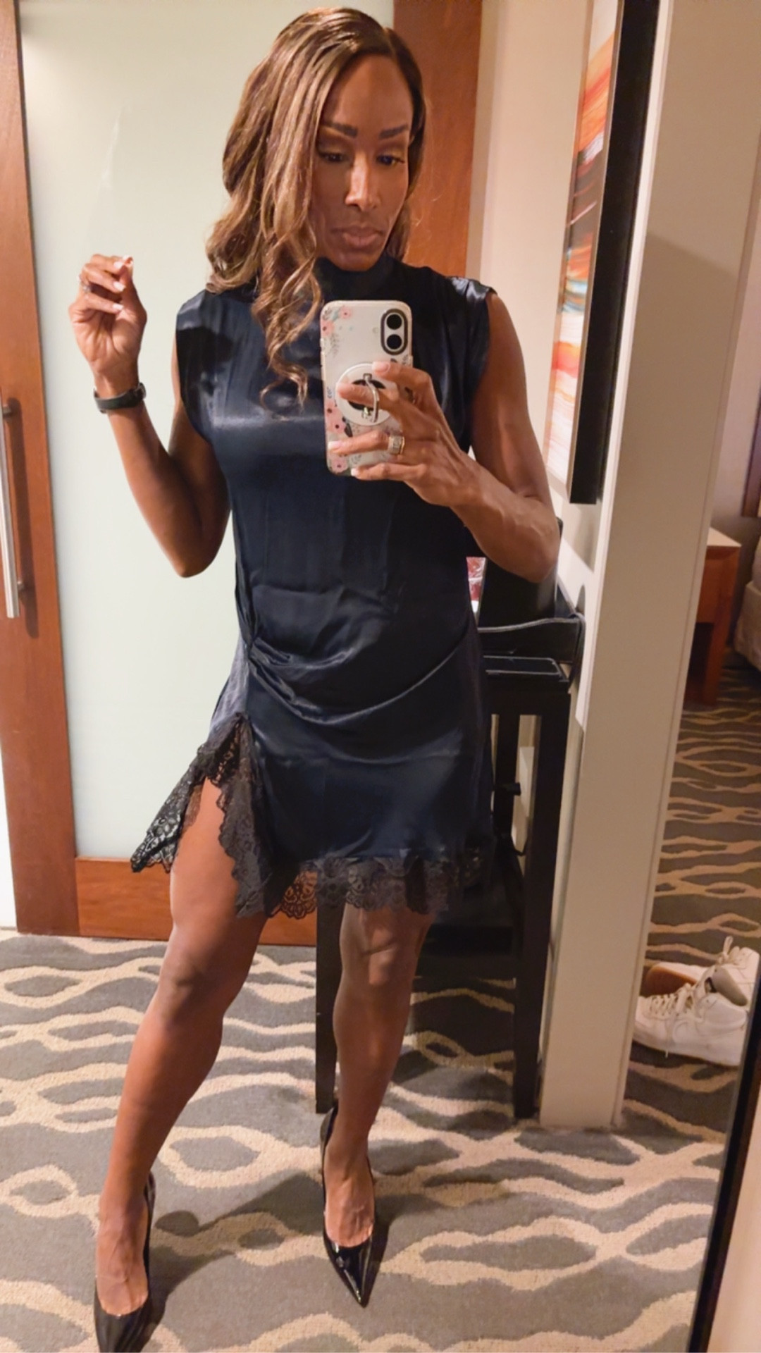 I stalked this dress until it came in stock and it was well with it! It is so cute and comfortable! Wearing a small ❤️

#LTKOver40 #LTKgrwm #LTKootd