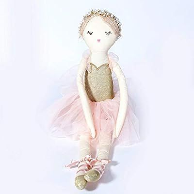 MON AMI 20"" Ballerina Designer Plush Doll, Multicolor | Amazon (US)