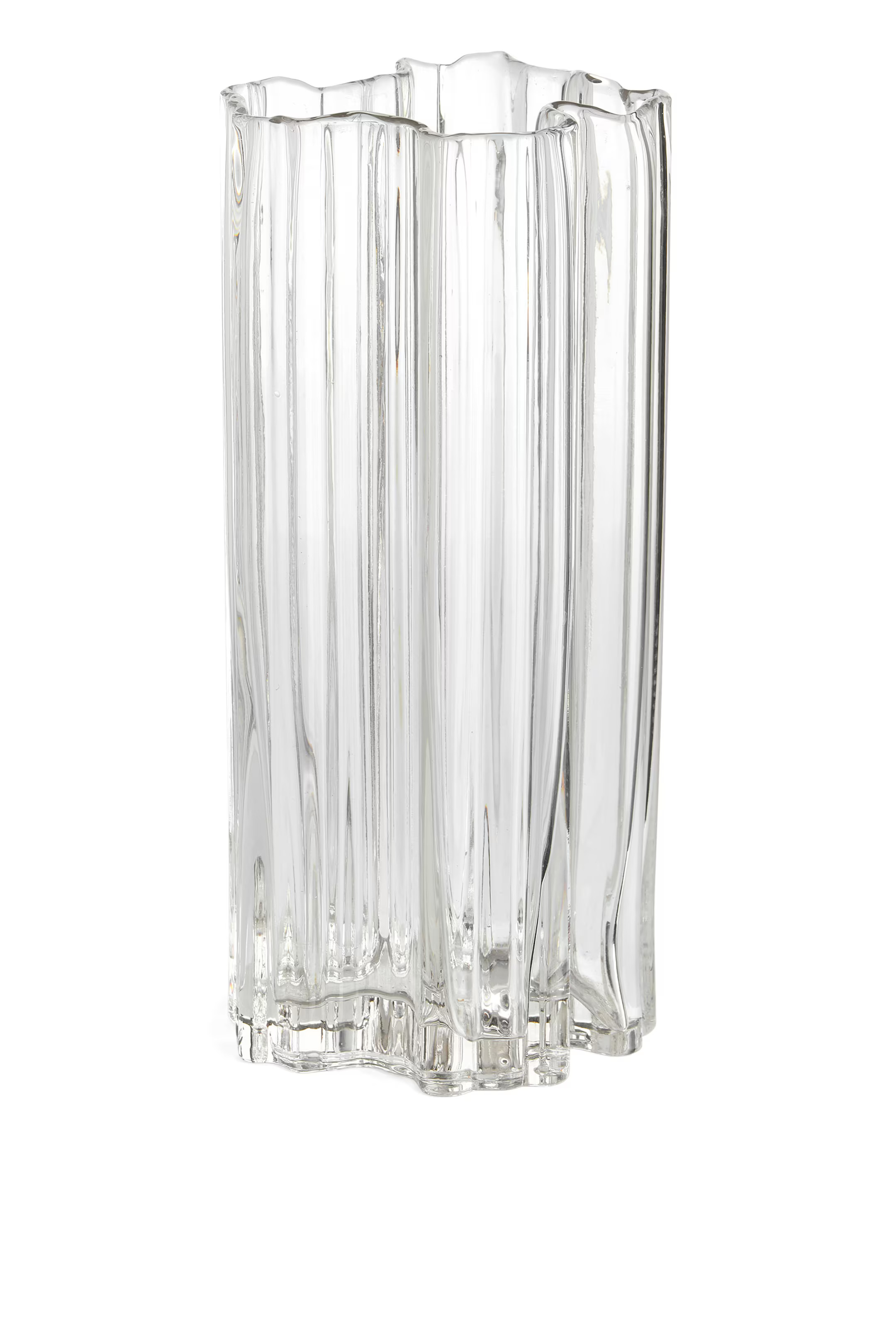 Irregular Glass Vase 25 cm | H&M (UK, MY, IN, SG, PH, TW, HK)