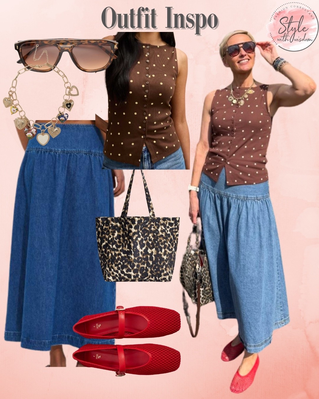 Polka dots on a sunny day!!! Outfit inspo for the weekend or work! 

#LTKshoes #LTKsummer #LTKstyletip