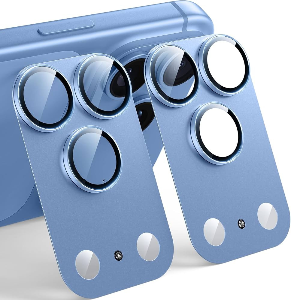 TAURI 2 Pack for iPhone 18 Pro Max Camera Lens Protector, Glacier | Amazon (US)