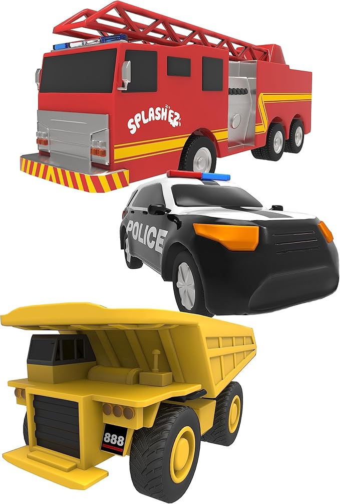 SplashEZ Mold Free Bath Toys for Babies and Toddlers, Car No Hole Bath Toys, Bath Toys no Mold fo... | Amazon (US)