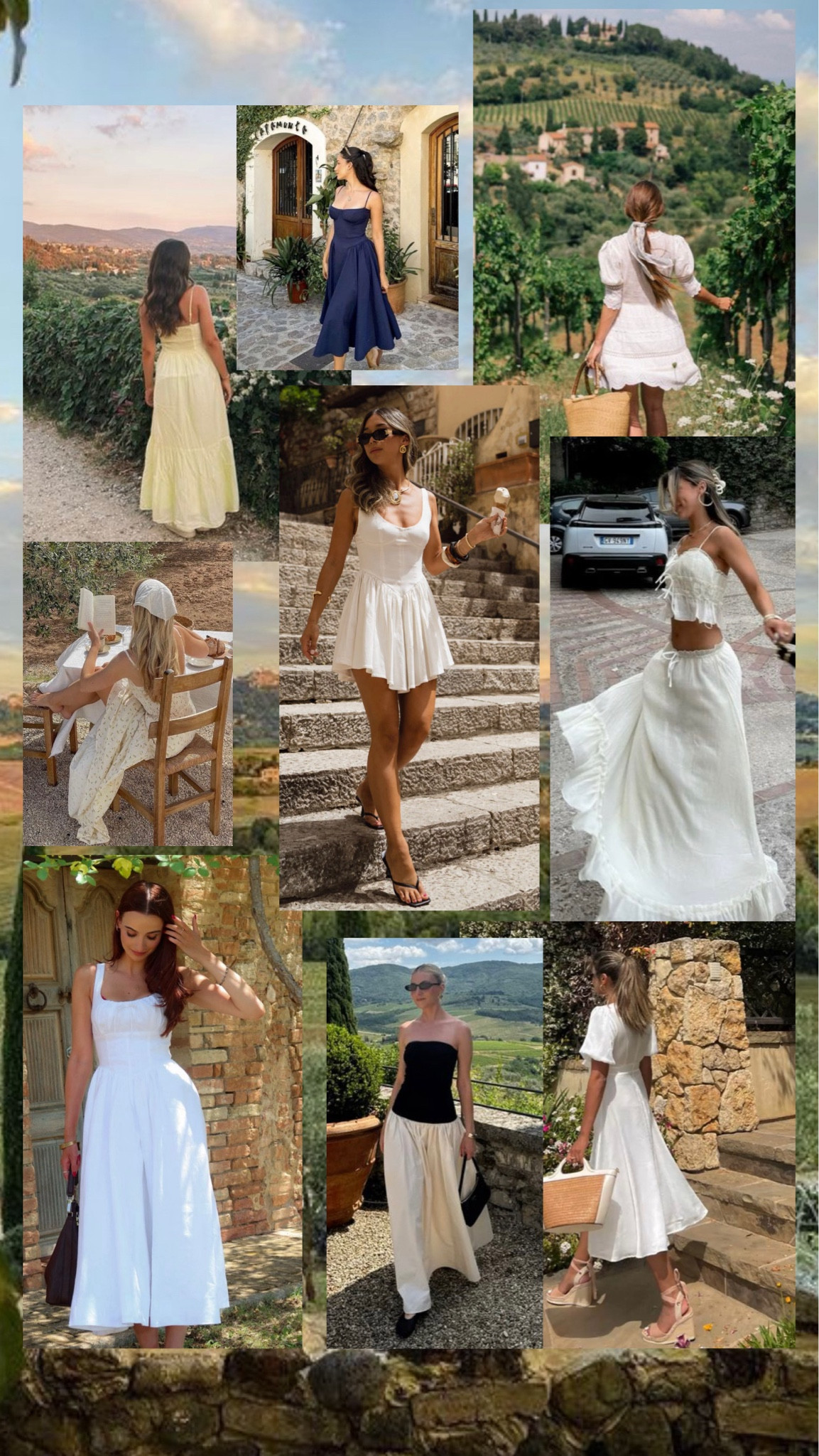 ITALIAN VACATION PART
ONE: TUSCANY !
if you are in need of a dreamy italian vacation but don't know where to go, what to do, and what to wear i have you covered! i did all my research to ensure you see all the beauty italy has to offer. what's your fav place to visit in italy or where do you want to go ?!

#LTKStyleTip #LTKTravel #LTKSaleAlert