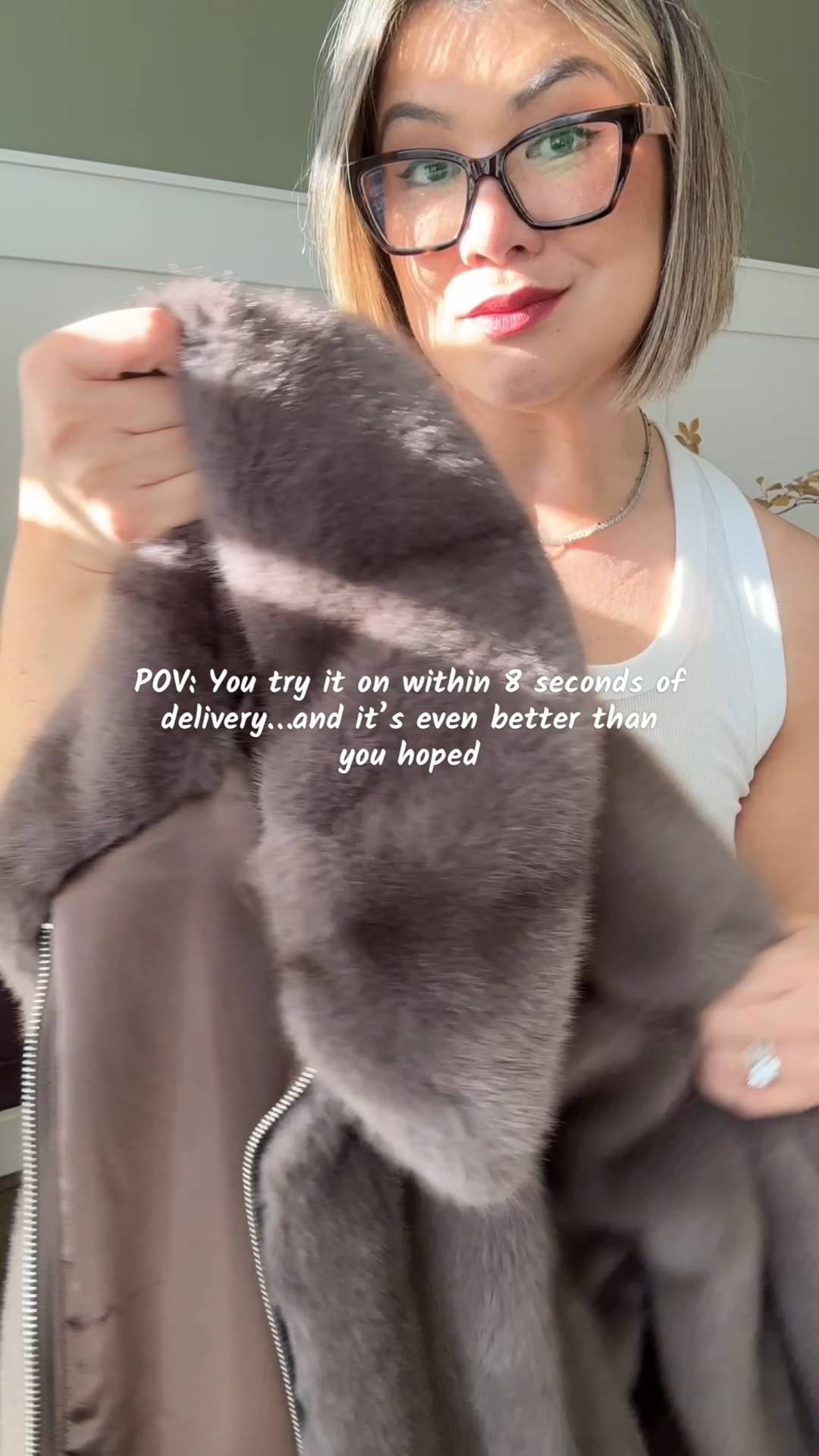 I couldn’t help myself, I knew I had to try this jacket and it did not disappoint! It is incredibly soft, and I love the luxurious lining on the inside of the jacket as well! Worth a penny in my opinion! I sized up to an extra large to make sure it fit nice and big. This one is selling out very quickly. If you want it I would highly recommend you actually run and I don’t say that often! If your size isn’t available by the time you get here, sign up for notifications because I imagine this will be restocked and it’s likely that there will be future sales given that we are heading into Christmas season. In the meantime I have linked up several other faux fur options that are currently available and on sale too.

And something else worth mentioning are these jeans… while they are not on cyber Monday sale, they might be the most comfortable pair of jeans I have ever put on my body! They are definitely a splurge, but I would buy it again if I had to! They run big so I recommend sizing down one.

#LTKHoliday #LTKGiftGuide #LTKCyberWeek