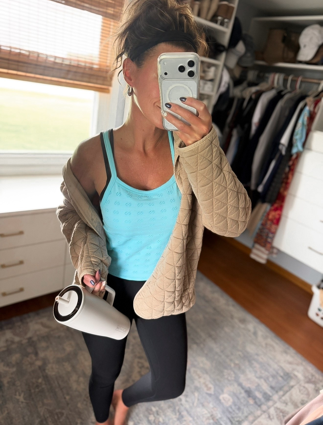 Impressed with this Walmart sports bra and tank top. Very movable and soft, perfect for hard workout classes. And of course my favorite Amazon leggings. 
Bra/ medium
Tank / large
Leggings/ medium 

#LTKOver40 #LTKmomlife #LTKActive