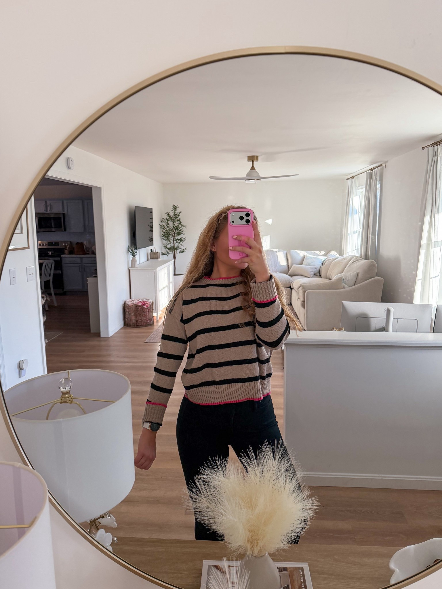 casual work ootd | sweater is marshall’s 