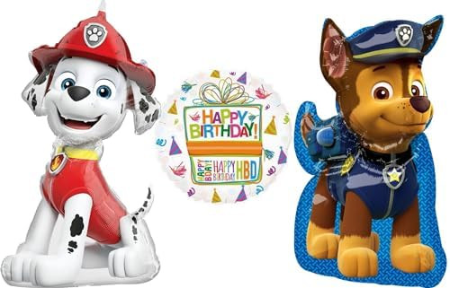 Anagram 33"" Marshall and 31"" Chase Super Shape Foil Balloons, BQ_4156 | Amazon (US)