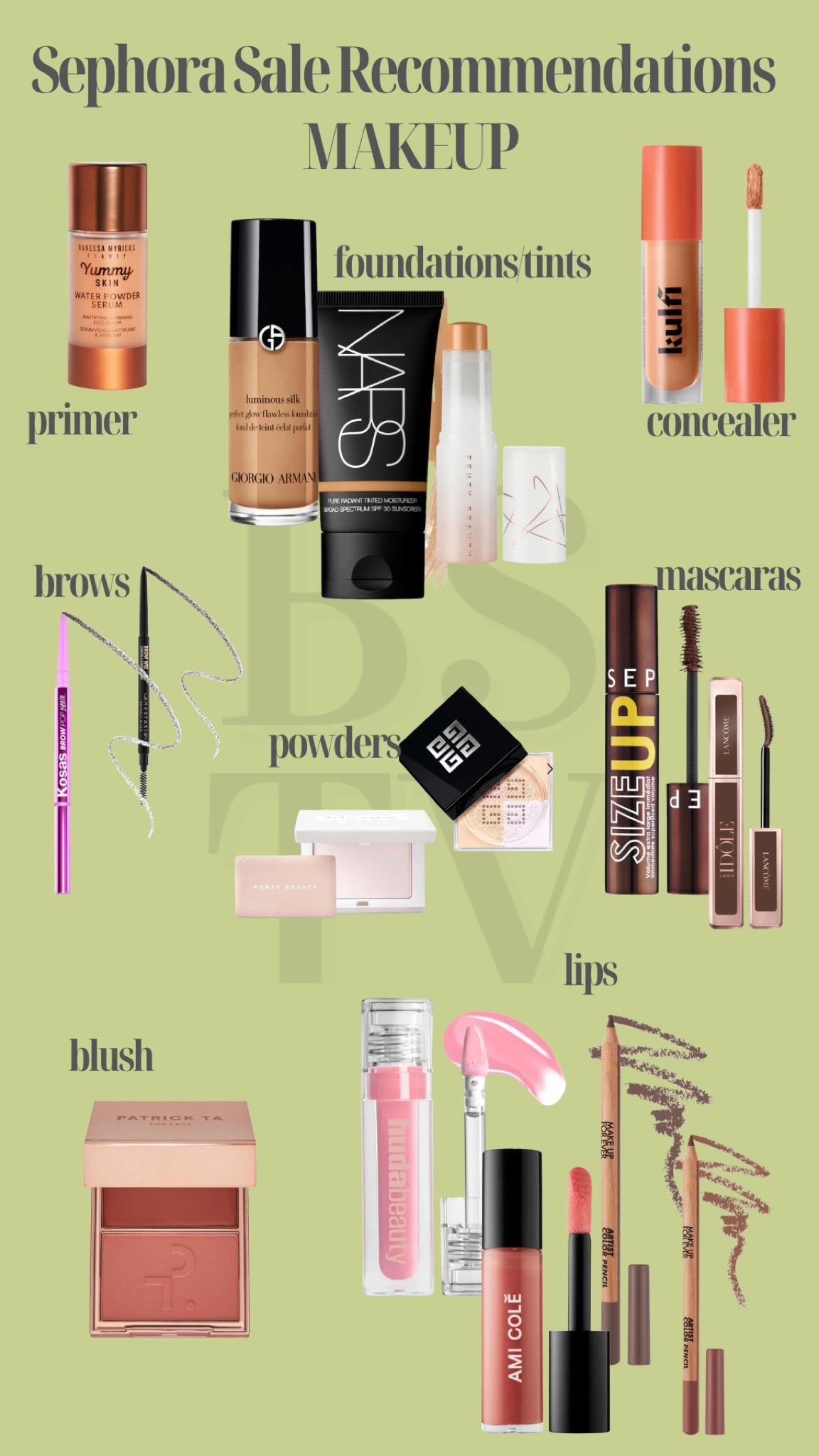 Sephora Sale Makeup Recommendations 

#LTKBeauty #LTKSaleAlert #LTKFindsUnder100
