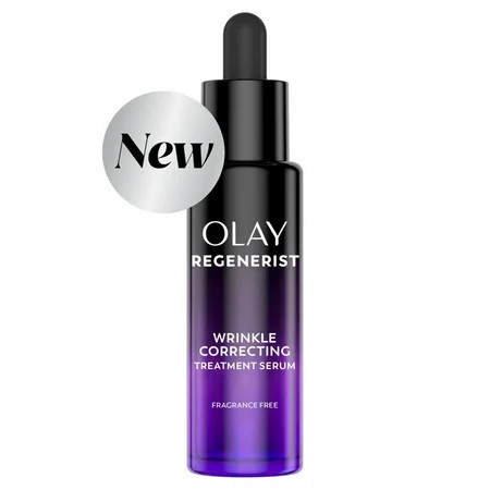 Olay Regenerist Anti-Aging Night Serum, Hydrating & Wrinkle Correcting Treatment, 30mL (1.0 fl oz) | Walmart (US)