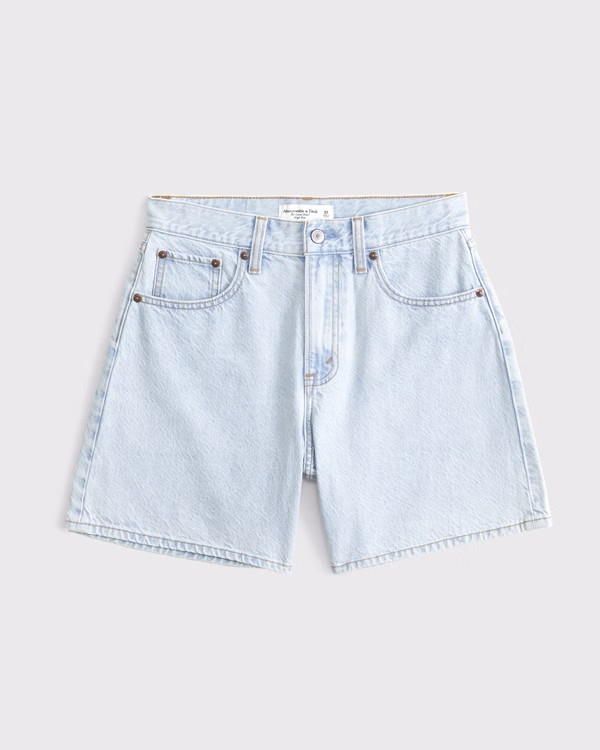 High Rise Loose Short | Abercrombie & Fitch (US)