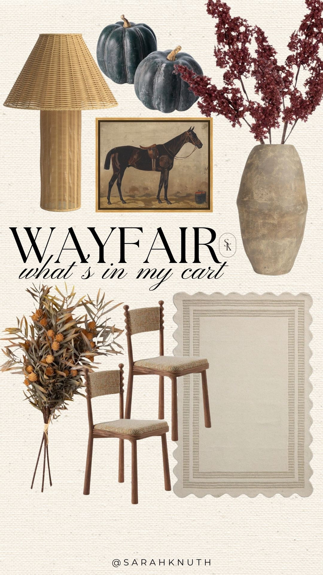 What’s in my Wayfair cart, living room decor, fall decor

#LTKHome #LTKSaleAlert #LTKFindsUnder100