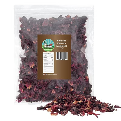 Morel Distribution Co | Dried Hibiscus Flowers Cut and Sifted, Flor de Jamaica, Great for Hibiscus Tea Jamaica Tea. 1 LB | Target