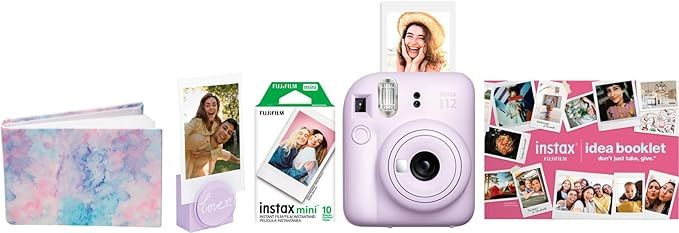 Fujifilm Instax Mini 12 Purple Holiday Bundle 2023 | Amazon (US)