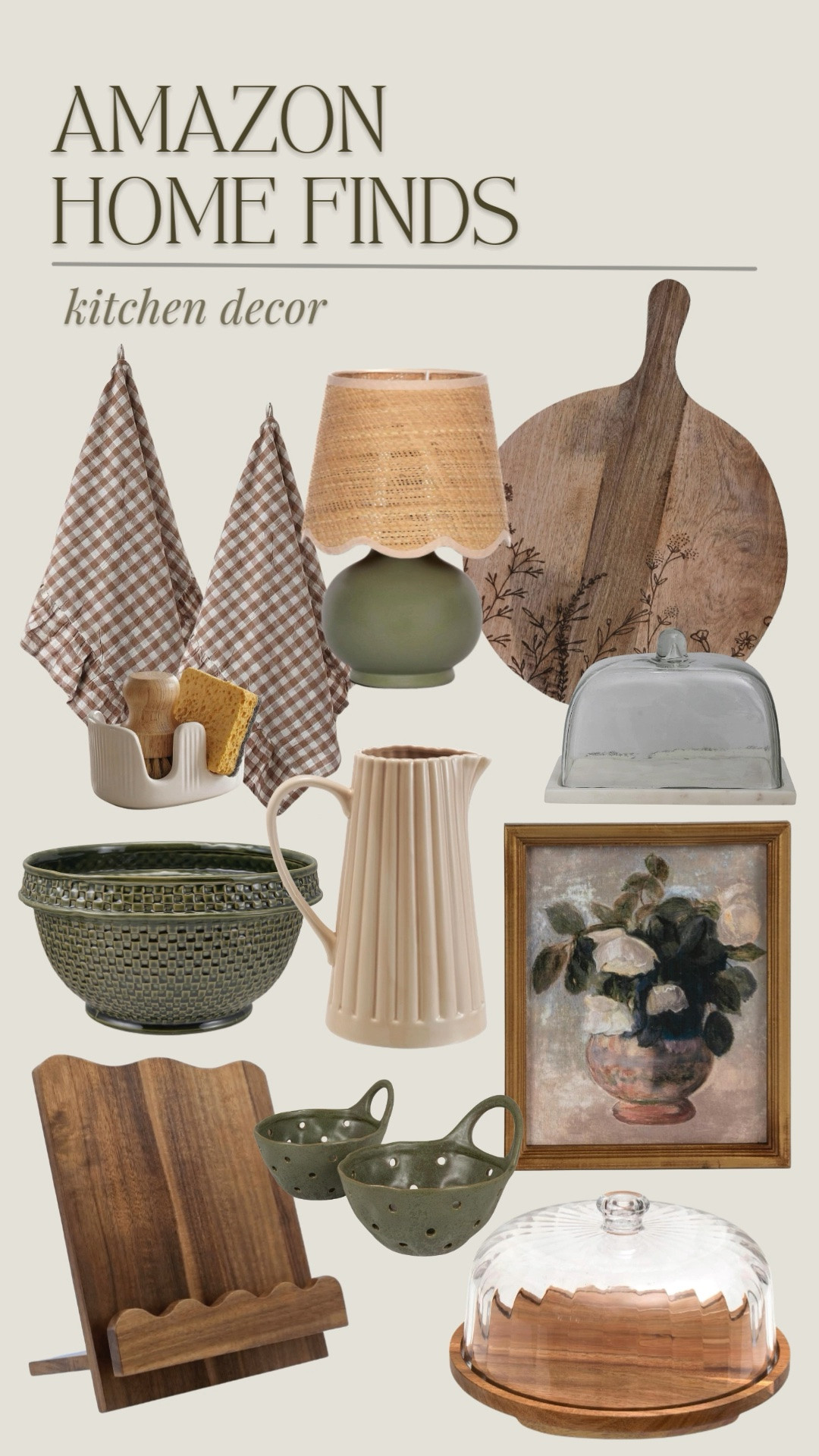 Add charm and character to your space with some of my favorite kitchen finds from Amazon home! summer decor, fall decorations, home decor, modern organic, modern farmhouse, cottage, cozy decor, dining room, breakfast nook #LTKWatchNow #LTKStyleTip

#LTKSeasonal #LTKHome