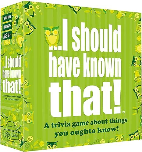 Hygge Games ...I should have known that! Trivia Game Green, More than 2 players | Amazon (US)
