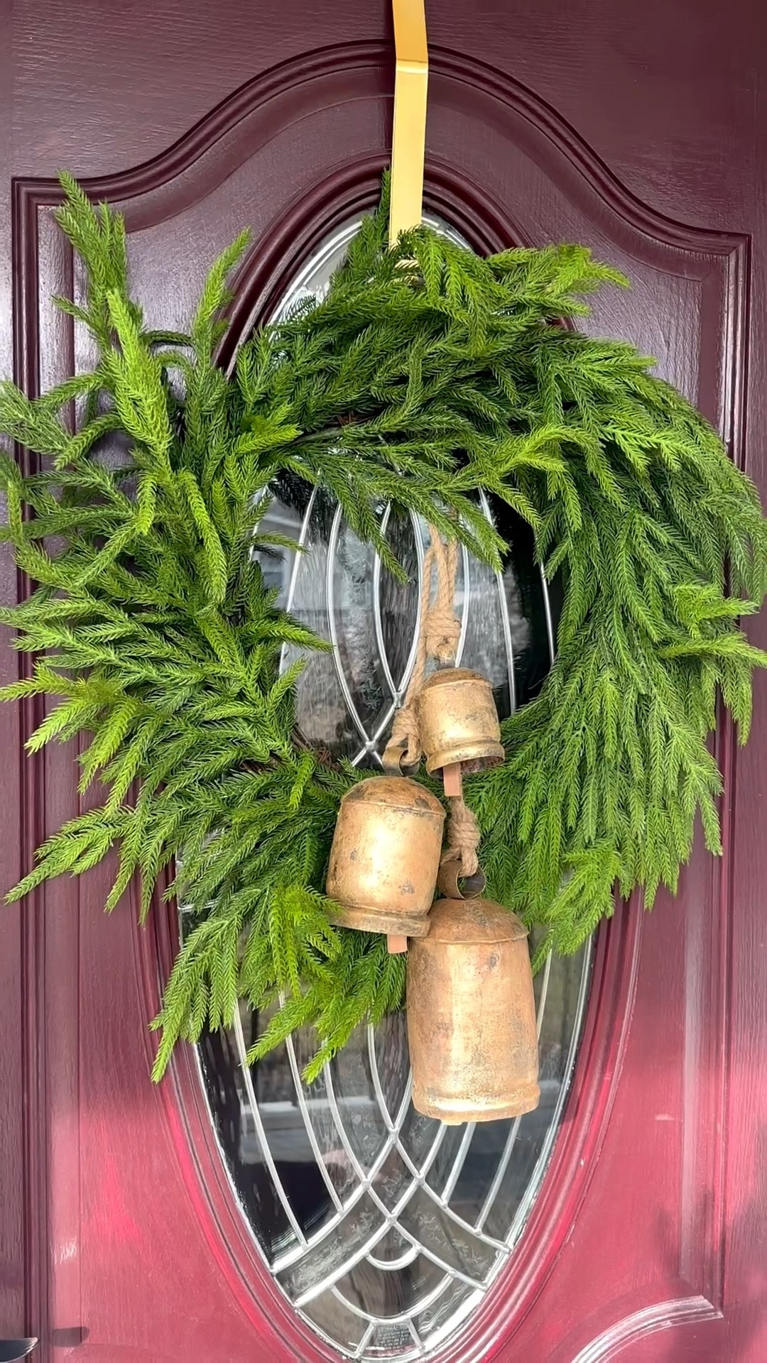 Beautiful Faux Pine Wreath 

#LTKSeasonal #LTKHoliday #LTKHome