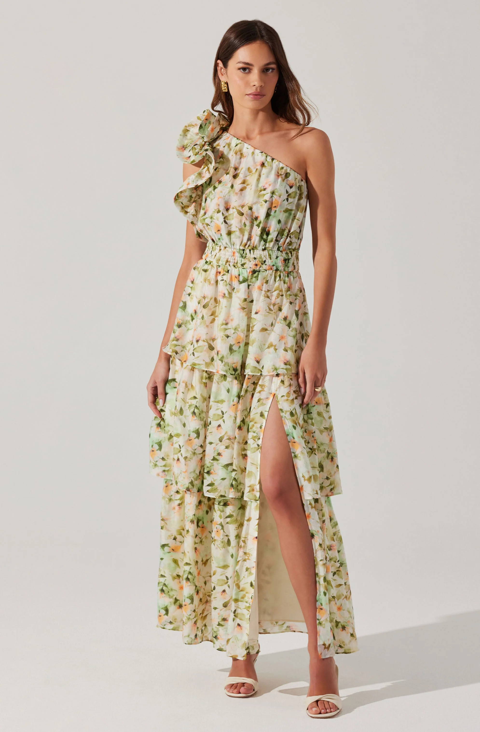 Imelda One Shoulder Maxi Dress | ASTR The Label (US)