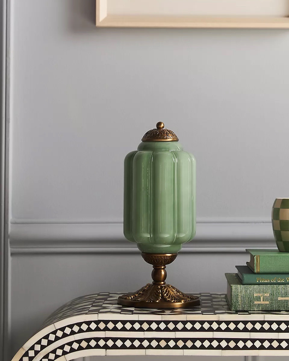 Scallop Milk Glass Table Lamp, home decor, modern decor 

#LTKSaleAlert #LTKHome