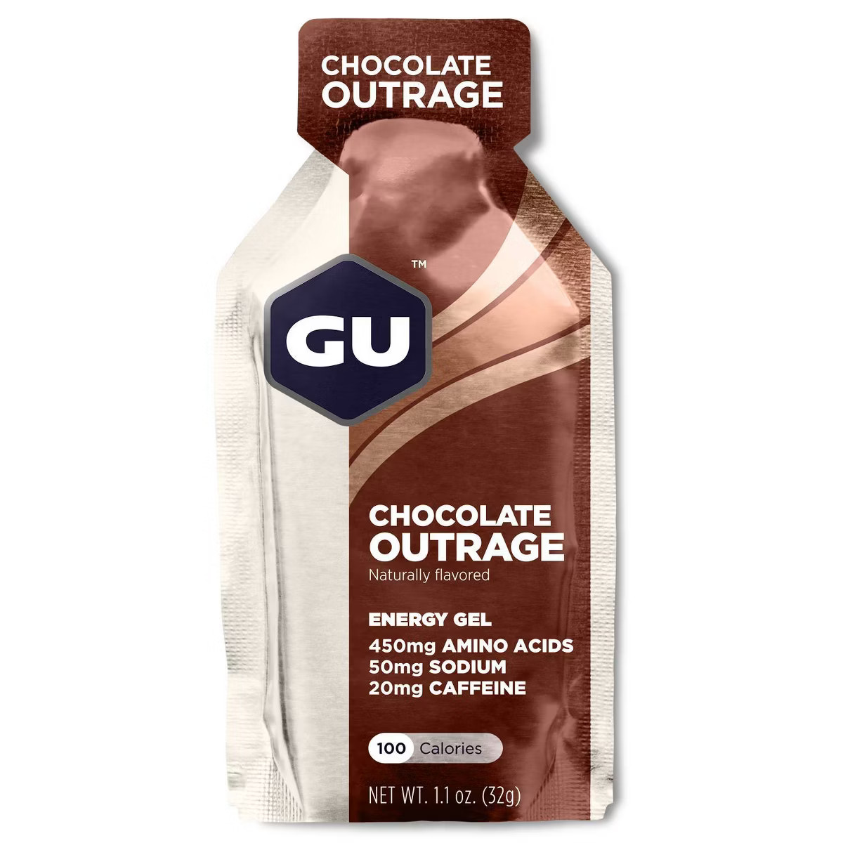GU Energy Chocolate Outrage Nutrition Gel - 24ct | Target