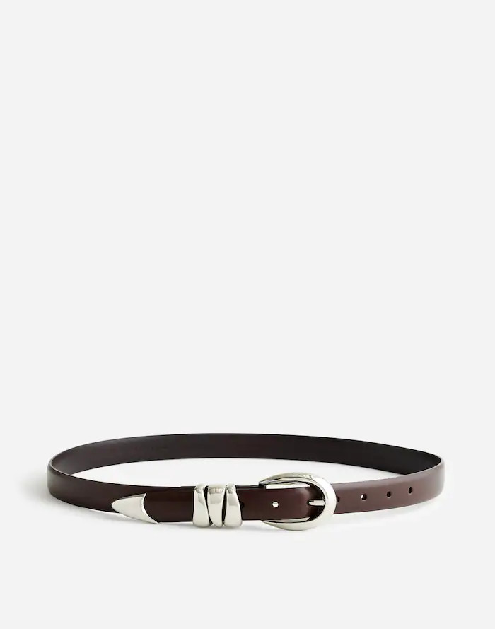 Triple Metal Keeper Belt | Madewell