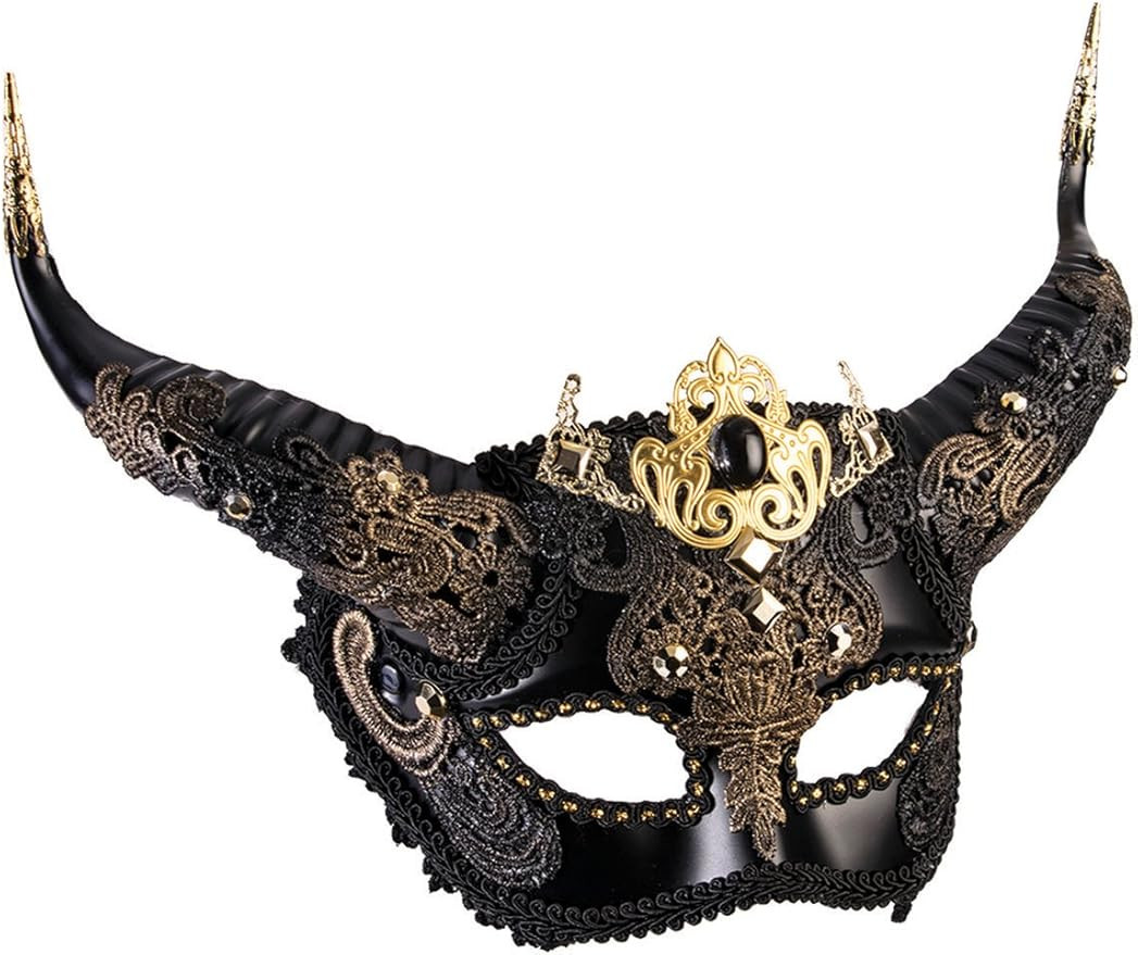 Forum Novelties Deluxe Elegant Faun Venetian Mask | Amazon (US)