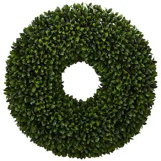 24" Green Boxwood Wreath | Michaels Stores