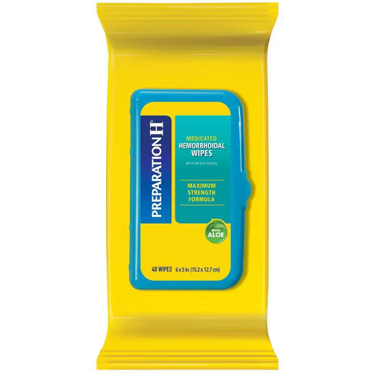 Preparation H Maximum Strength formula Medicated Wipes - 48ct | Target