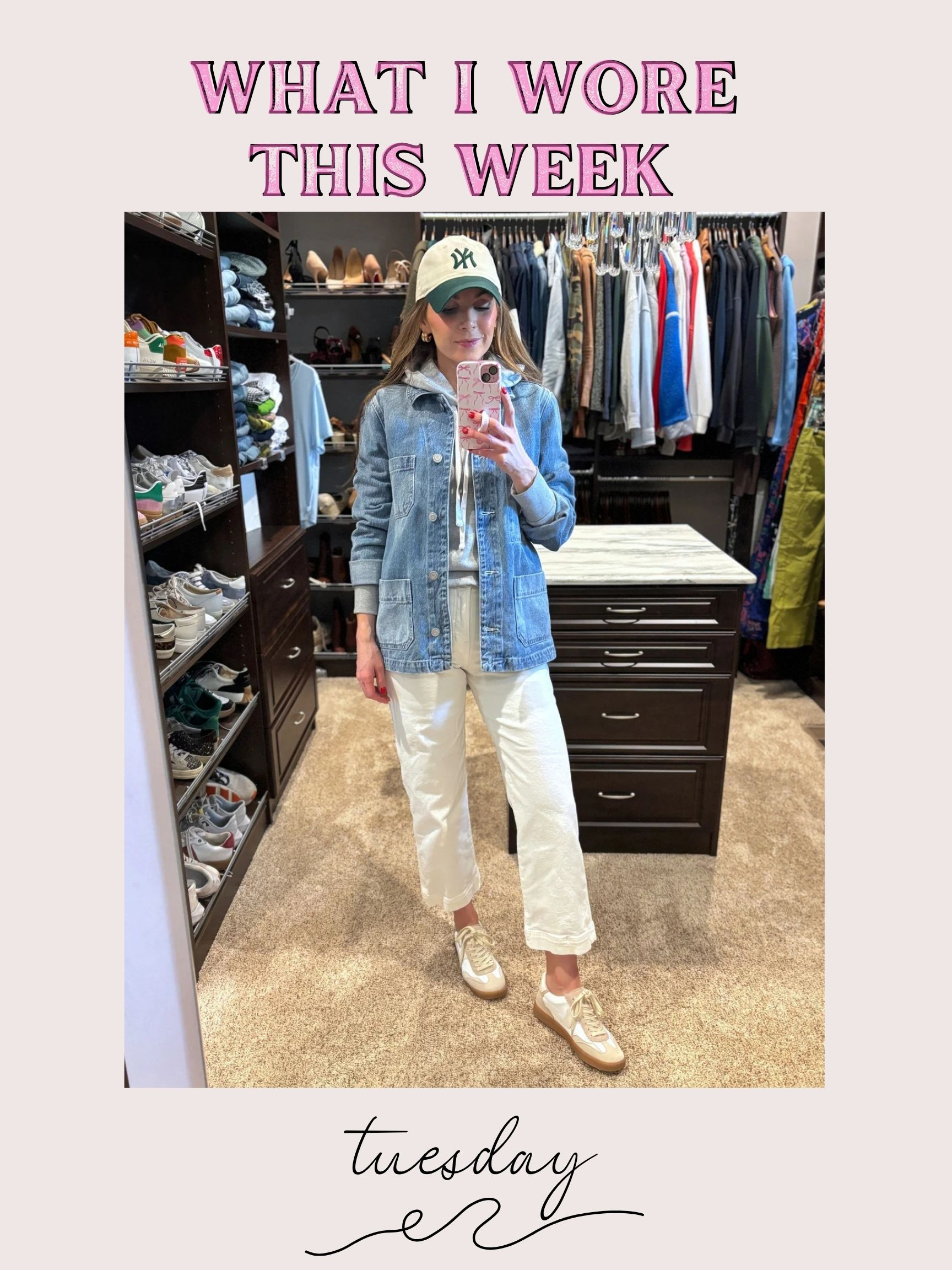 Casual spring style with oversized denim jacket + white jeans 

#LTKSeasonal #LTKTravel #LTKStyleTip